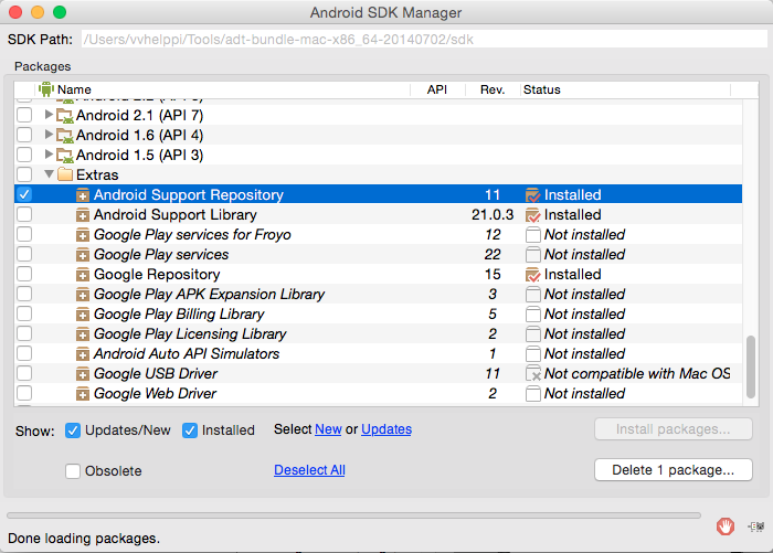 Android Support Repository