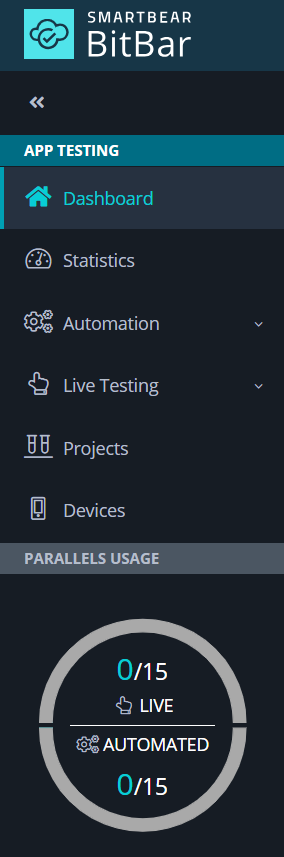 BitBar Left Navigation Menu BitBar Left Navigation Menu