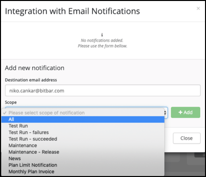 Receipt email Receipt email
