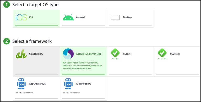 Test run center Test run center