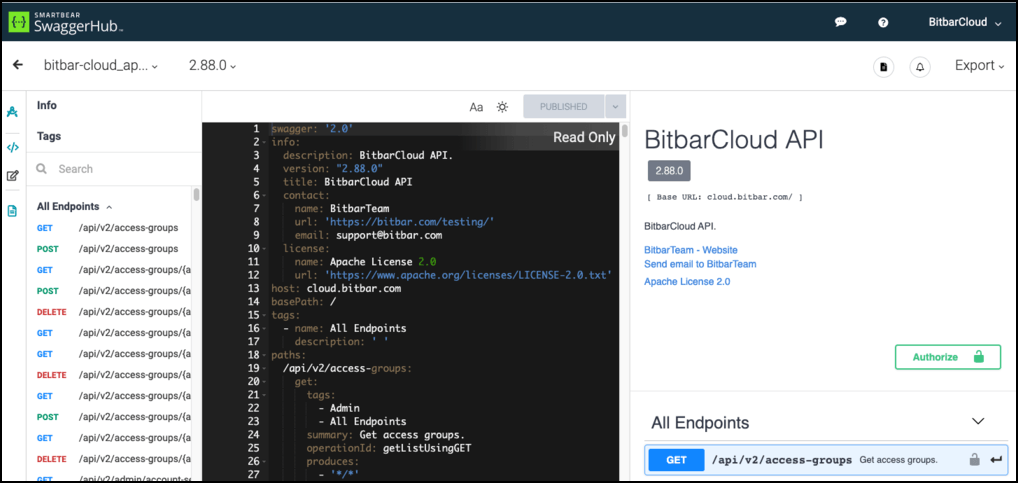 SwaggerHub SwaggerHub