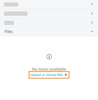 Uploading a file Uploading a file